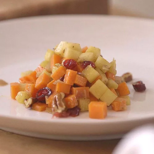 Apple and Sweet Potato Saute