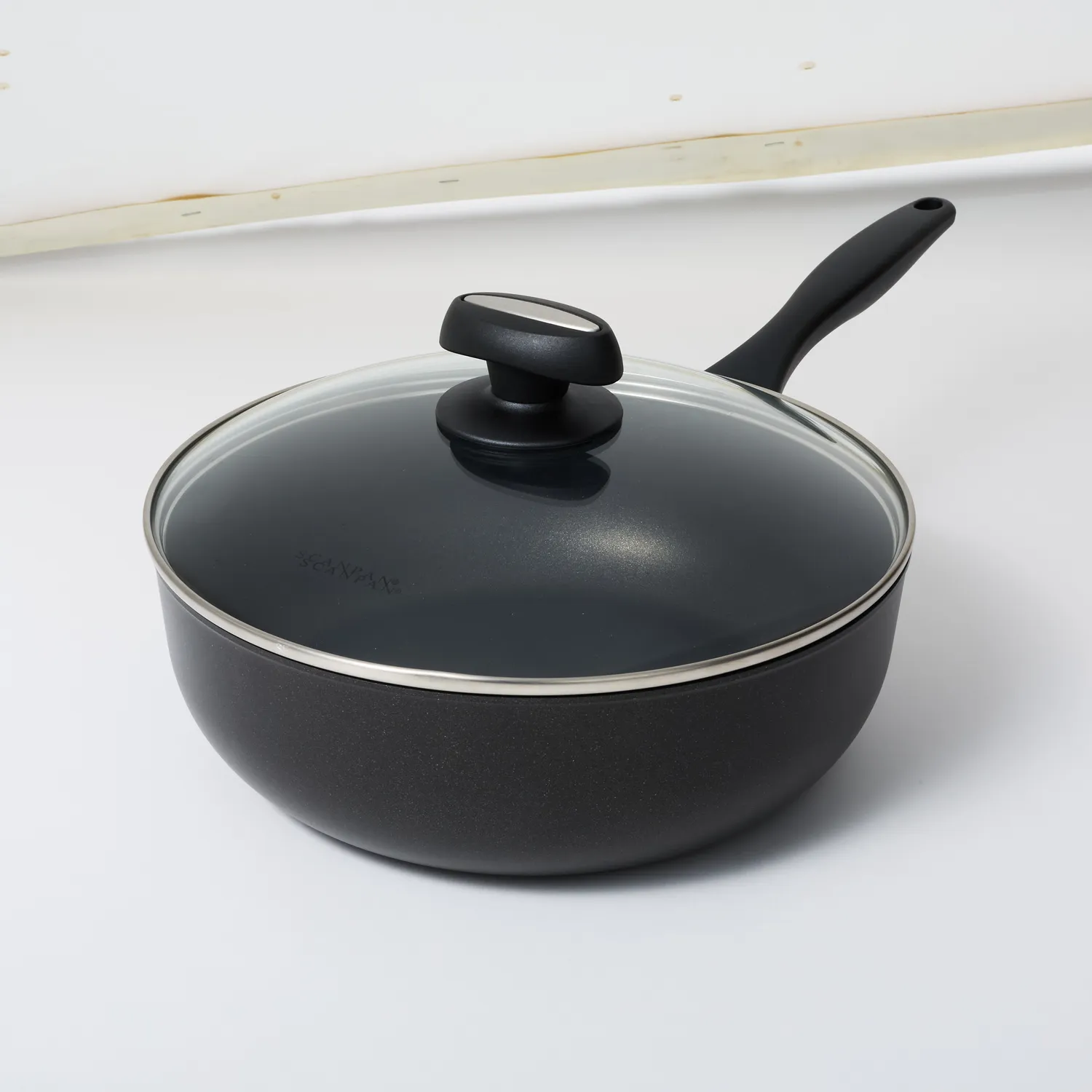 Scanpan Momenta Deep Sauté Pan with Lid, 4 qt.