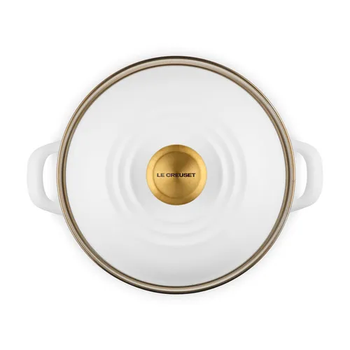 Le Creuset Petite Enameled Steel Stockpot, 3.8 qt.