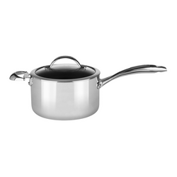 Scanpan HaptIQ Saucepans with Lid I was replacing an old anodized aluminum one where the non-stick coating was wearing off, so now preparing cheese sauce etc