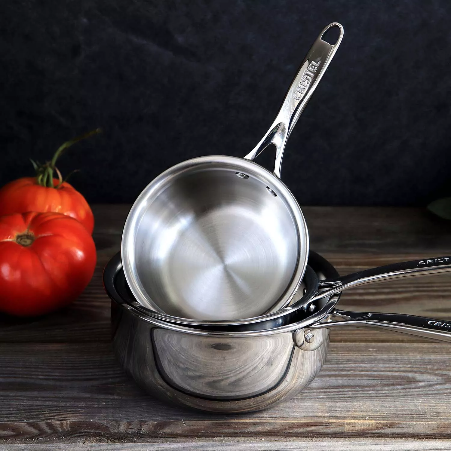 Cristel Castel&#8217;Pro 3-Ply Mini Saucepans