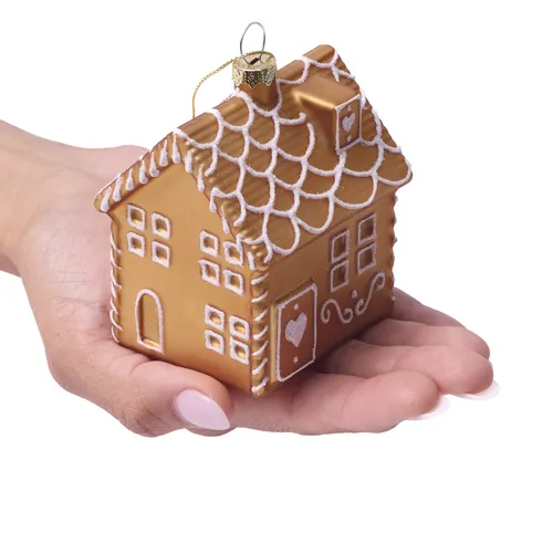 Sur la table Gingerbread House Ornament