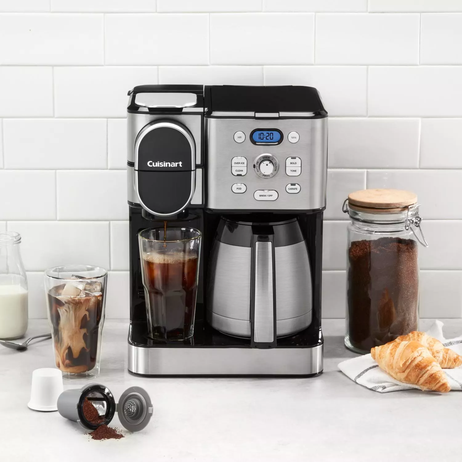 Cuisinart Coffee Center® 10-Cup Thermal Coffeemaker & Single-Serve Brewer