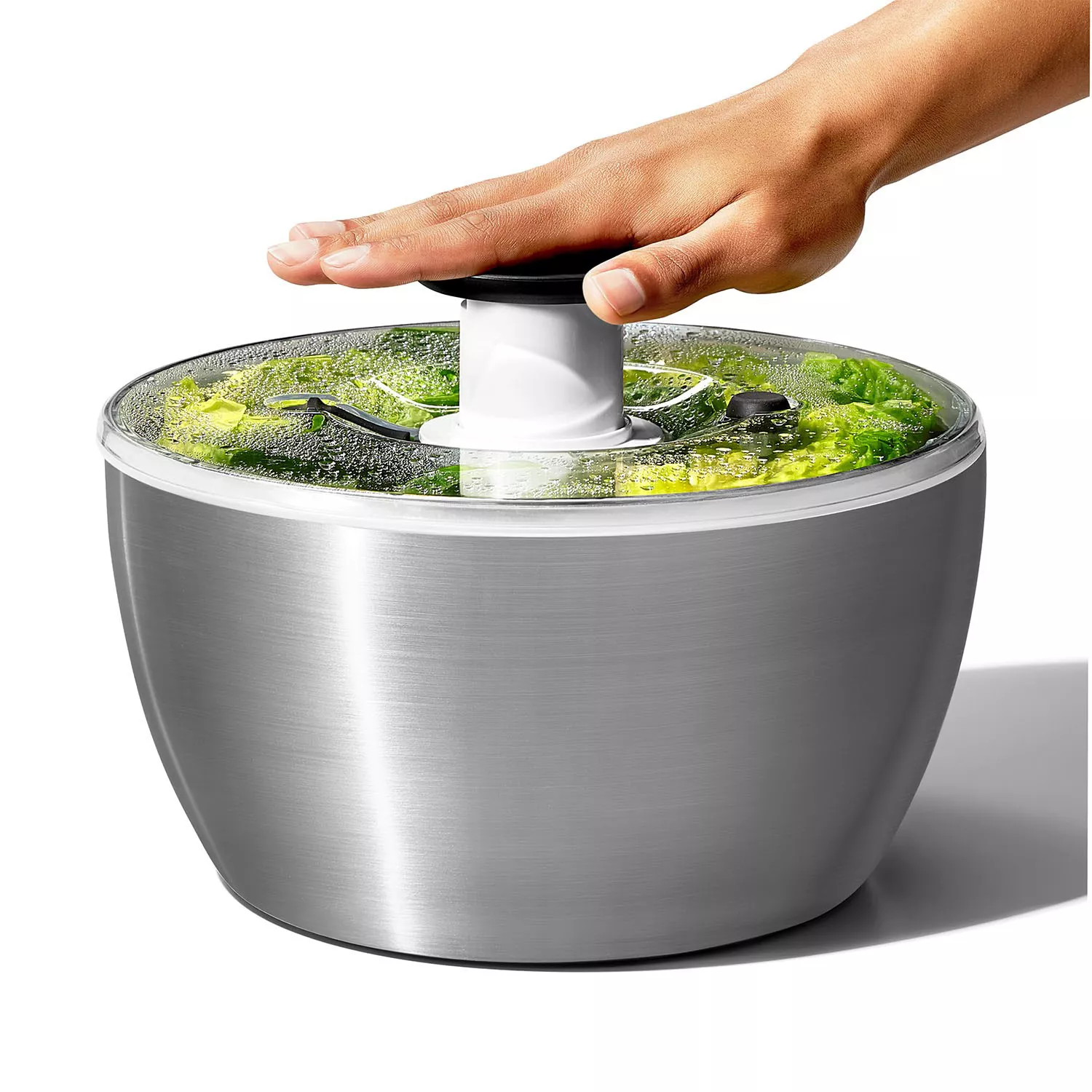 OXO Stainless Steel Salad Spinner