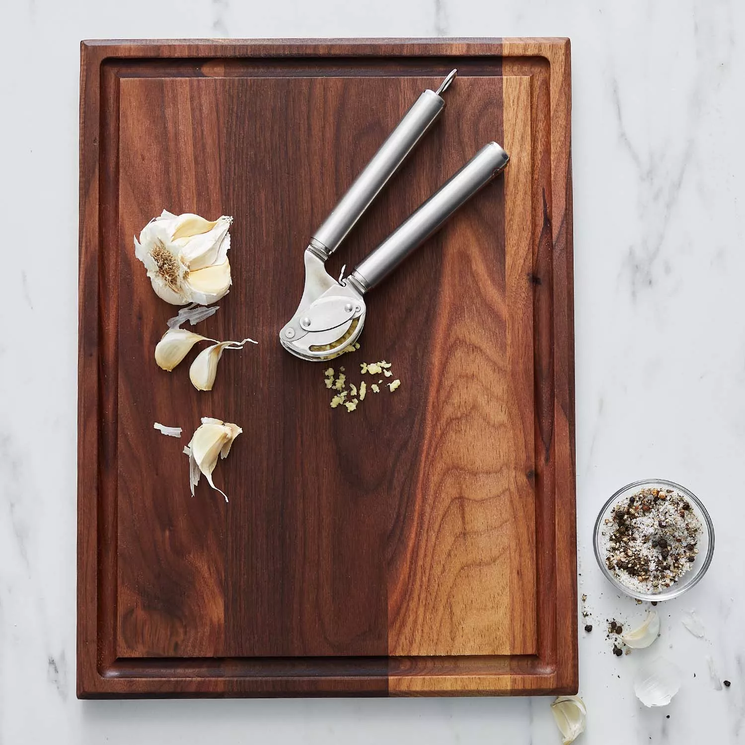 Rosle Stainless Steel – Mincing Garlic, Ginger Press with Scraper