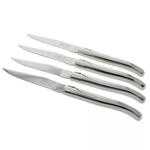 French Home Laguiole Connoisseur Steak Knives, Set of 4