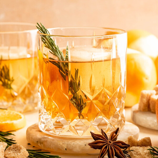 Smoked Rosemary Old Fashioned
