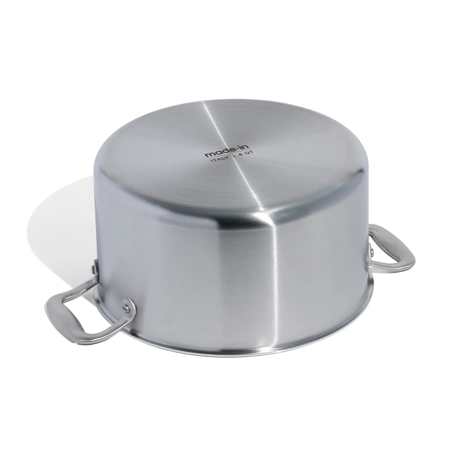 Made In Stainless Clad Stock Pot, 8 qt. 