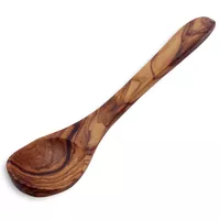 thumbnail image 2 of Cilio Olivewood Soup Spoon - 10" Handcrafted Kitchen Utensil 2 of 12