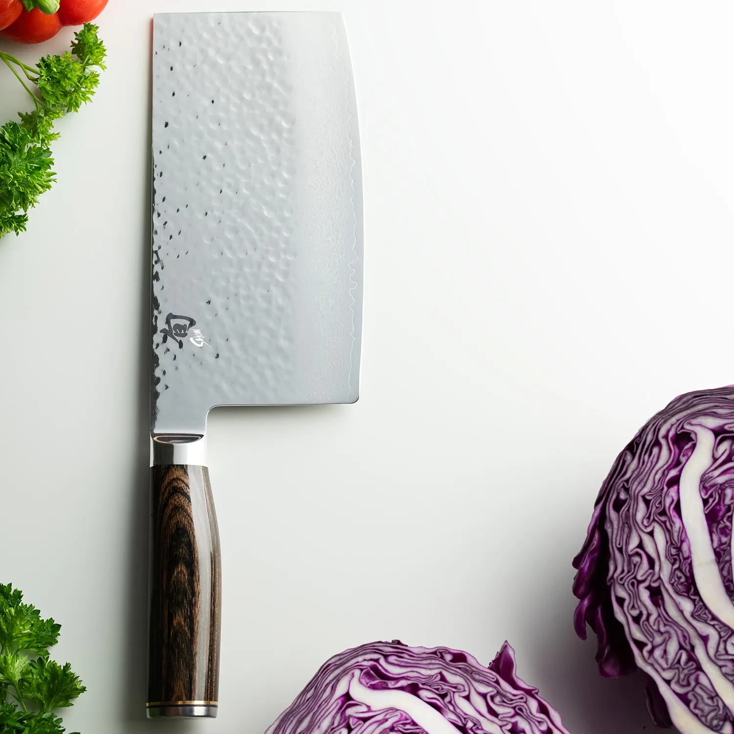 Shun Premier Cleaver Knife, 7"