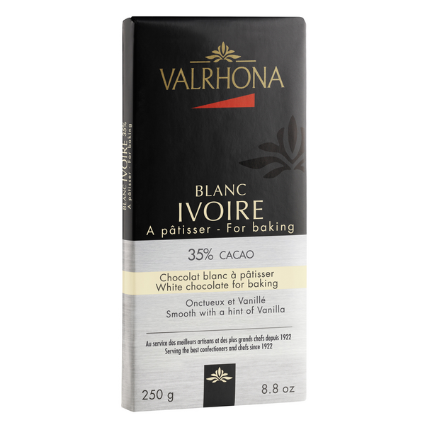 Valrhona Blanc White Chocolate Baking Bar, 35%