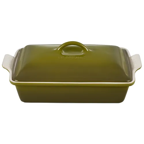 Le Creuset Heritage Stoneware Covered Baker, 4 qt.