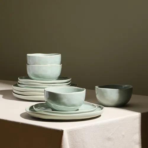 Stone Lain Mirella Stoneware 12-Piece Dinnerware Set