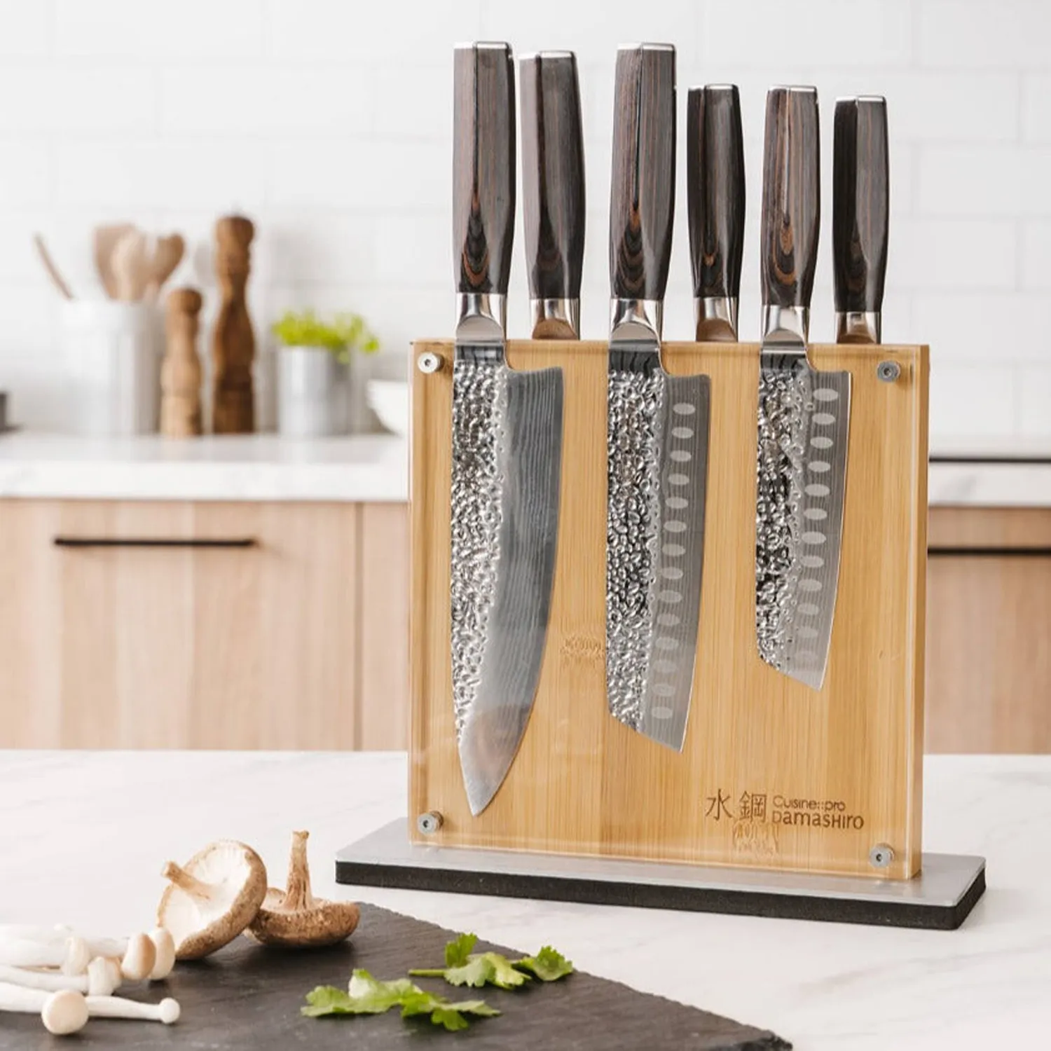 Cuisine::pro® Damashiro EMPEROR® Shi 7-Piece Knife Block Set