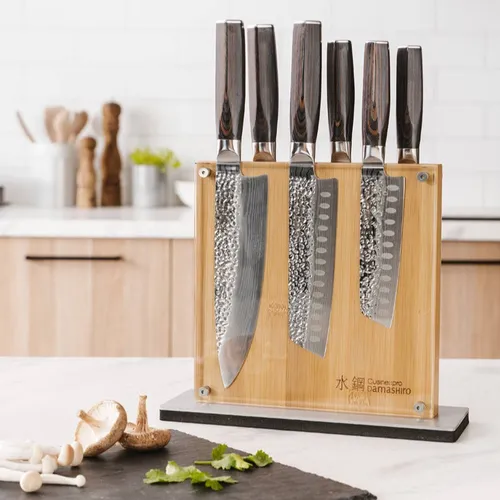 Cuisine::pro® Damashiro EMPEROR® Shi 7-Piece Knife Block Set