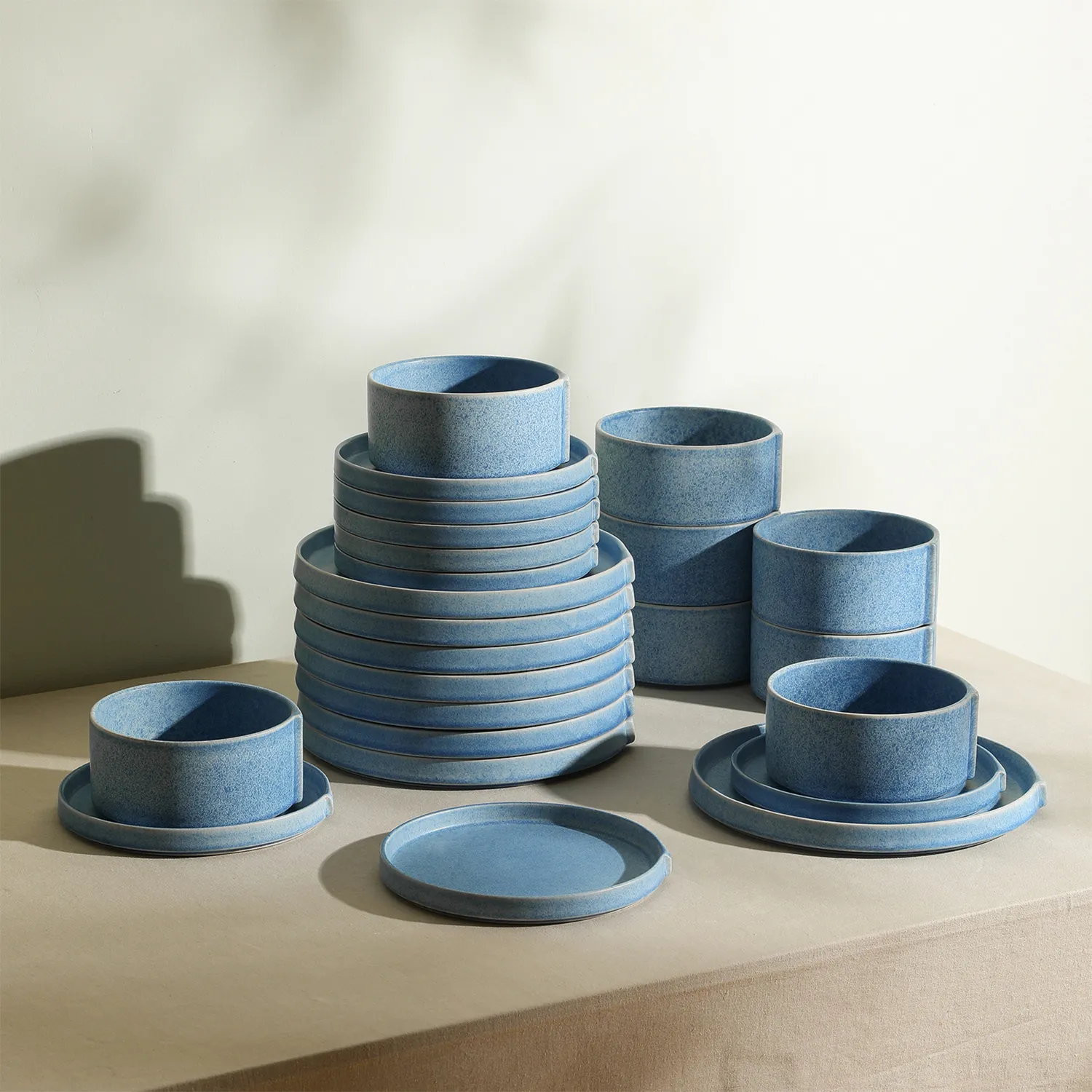 Stone Lain Bao Stoneware 12-Piece Dinnerware Set