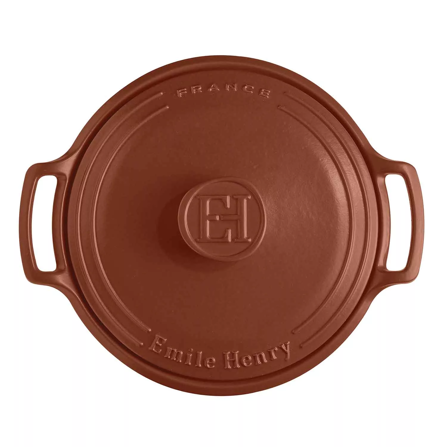 Emile Henry 6.3-Quart Oval Dutch Oven - Charcoal