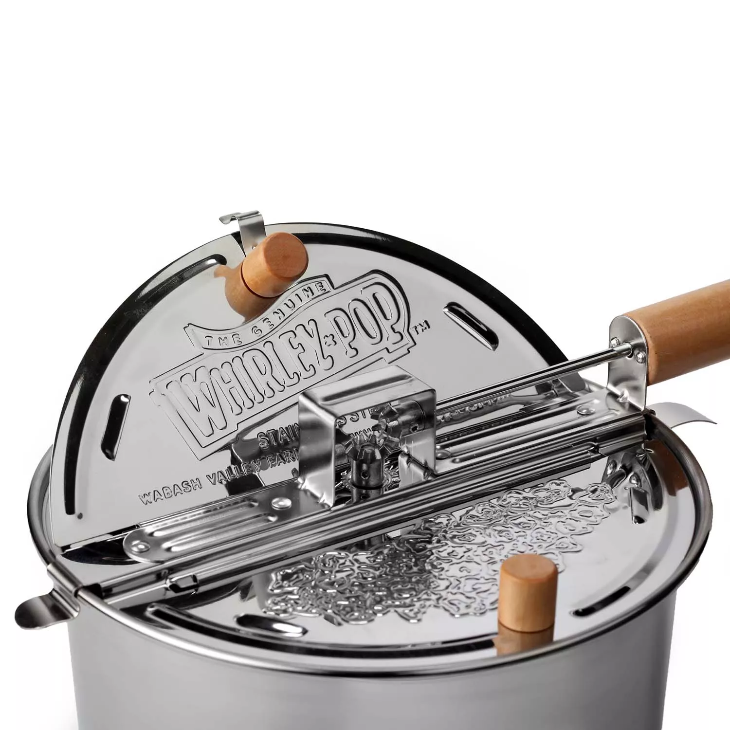 Whirley Pop Stainless Steel Popcorn Maker with Farm Fresh Popcorn