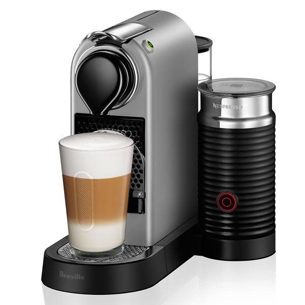 Ampere Oversætte feudale Nespresso CitiZ by Breville Espresso Machine with Aeroccino3 Frother,  Silver | Sur La Table