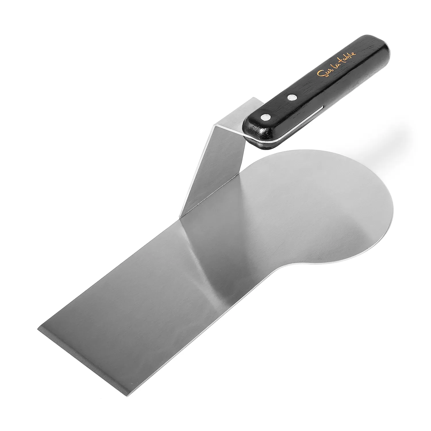Sur La Table 2-In-1 Stainless Steel Grill Press & Spatula