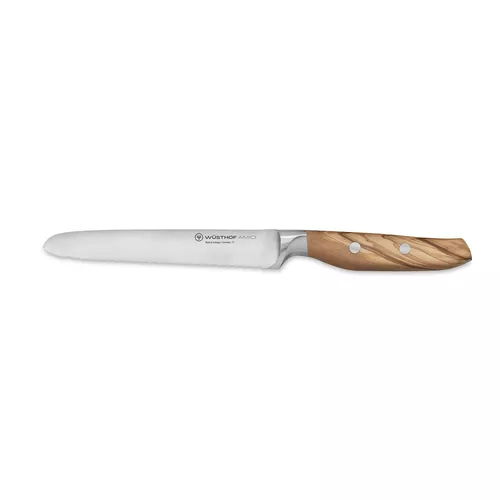 Wüsthof Amici Serrated Utility Knife, 5"