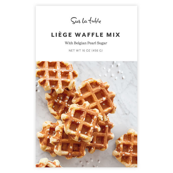 Sur La Table Liege Waffle Mix with Belgian Pearl Sugar