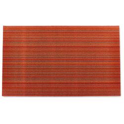 Chilewich Skinny Stripe Shag Mat, Orange Love this rug!Great color, practical and durable!