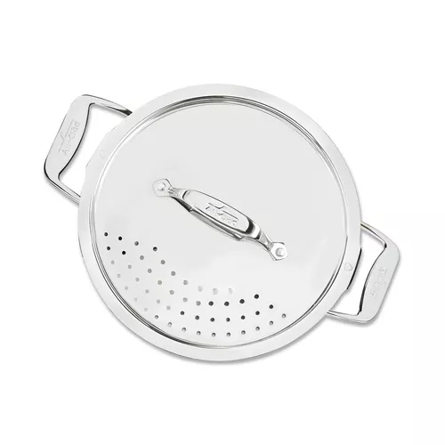 All-Clad Stainless Steel Stockpot with Straining Lid, 6 qt.