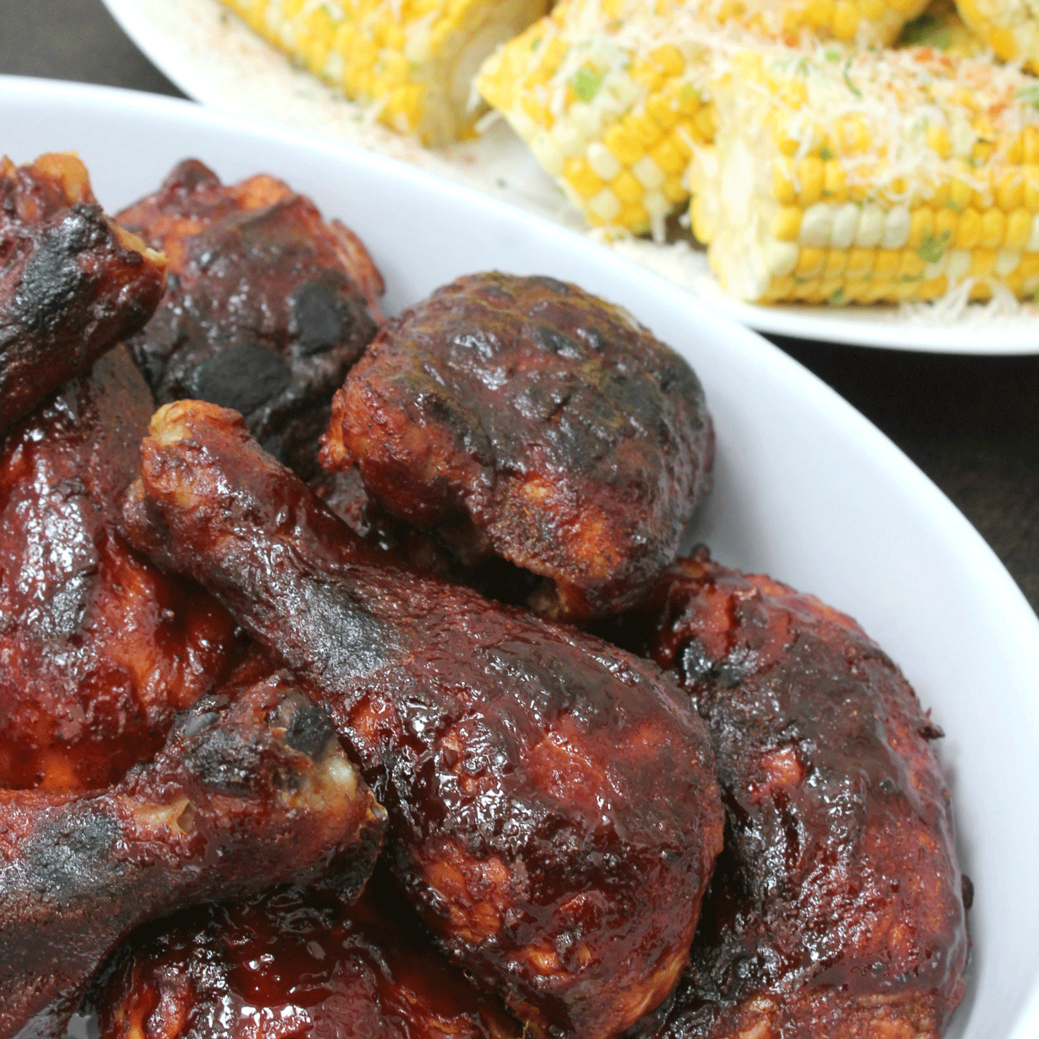 Weekend BBQ Chicken and Corn with Chili Lime Butter