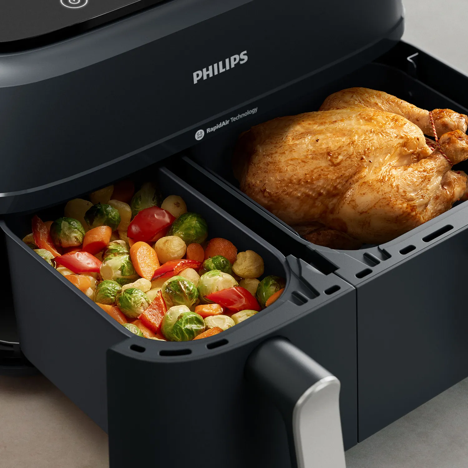 Philips 3000 Series NA351 00 Dual Basket Airfryer Hardware Electronic