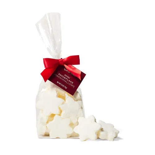 Sur La Table Mini Snowflake Marshmallows