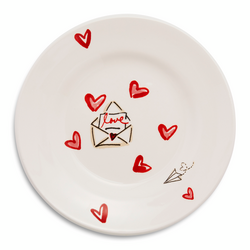 Sur La Table Valentine’s Dessert Plates, Set of 4