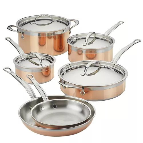 Hestan CopperBond 10-Piece Cookware Set