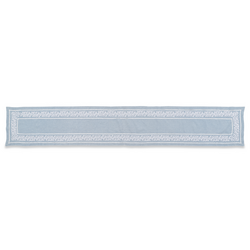 Henry Handwork Jardin Embroidered Linen Runner