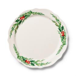 Sur La Table Snowy Village Round Platter