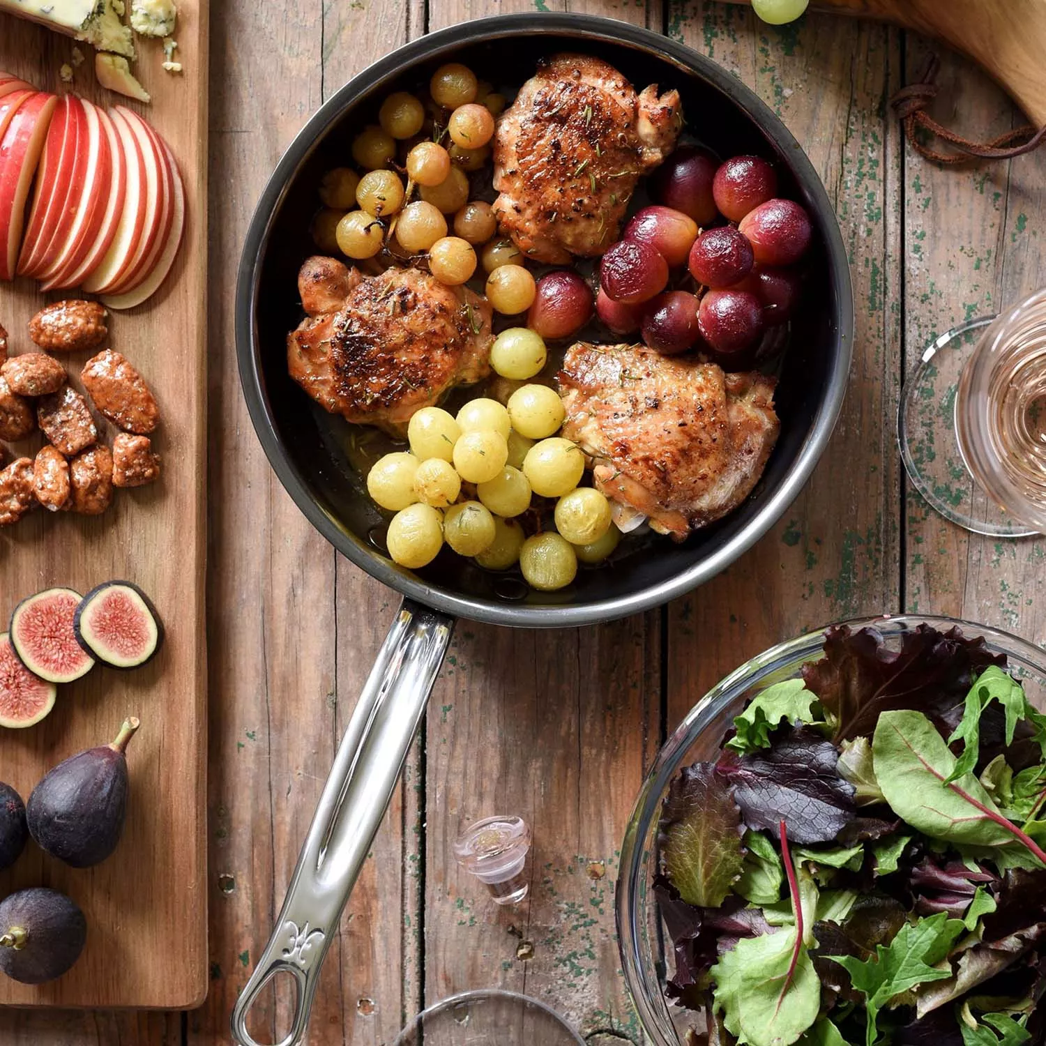 Hestan NanoBond Titanium Stainless Steel Skillets