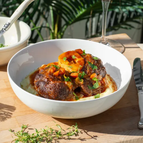 Osso Buco and Mashed Potatoes
