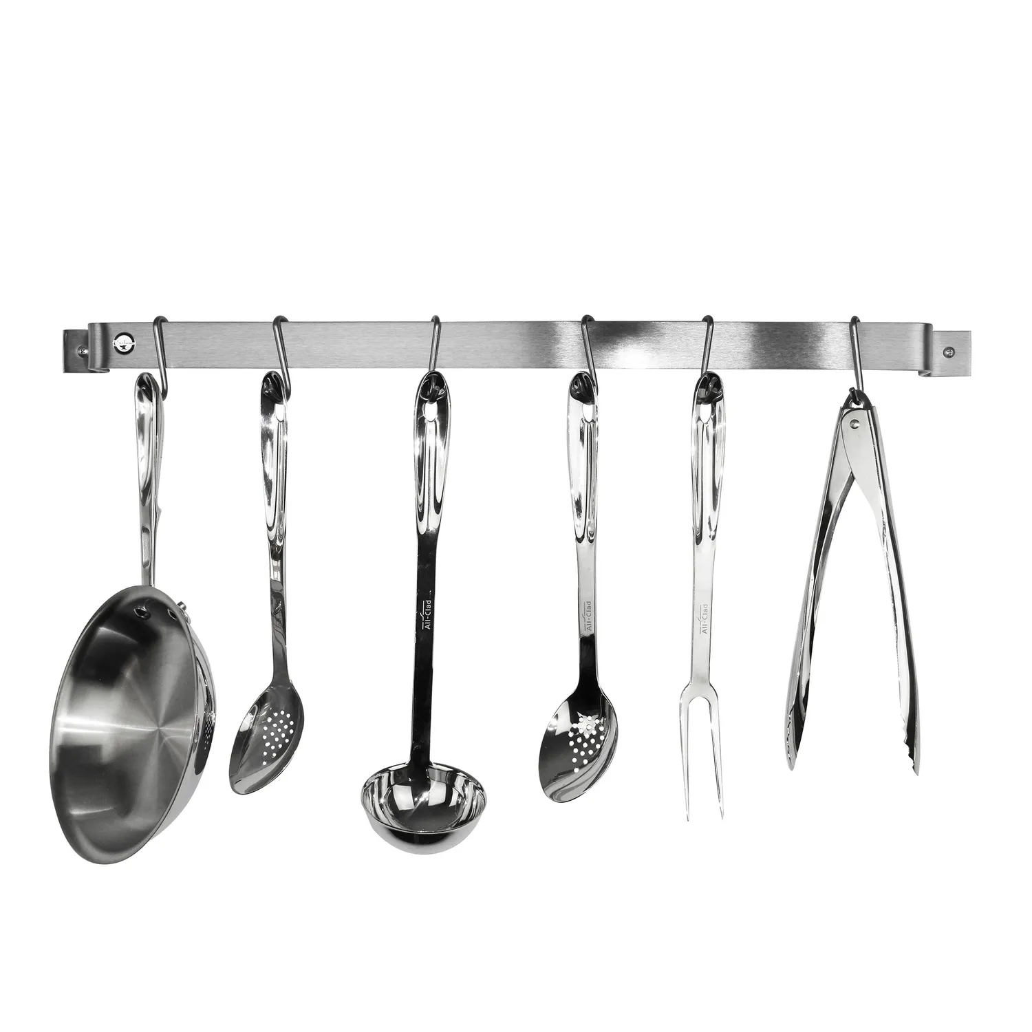 Enclume Easy Mount Stainless Steel Utensil Bar Wall Racks