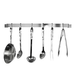 Enclume Easy Mount Stainless Steel Utensil Bar Wall Racks