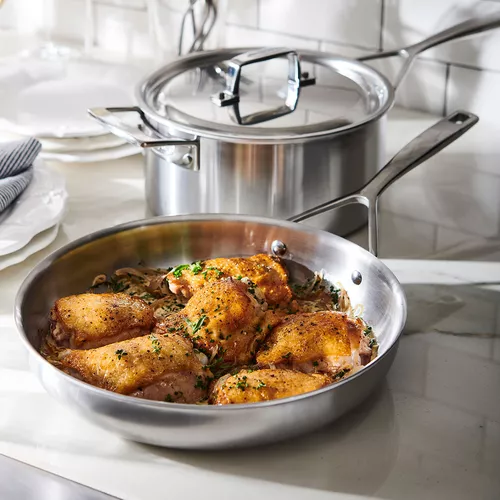 Demeyere Essential5 Stainless Steel Frying Pan 