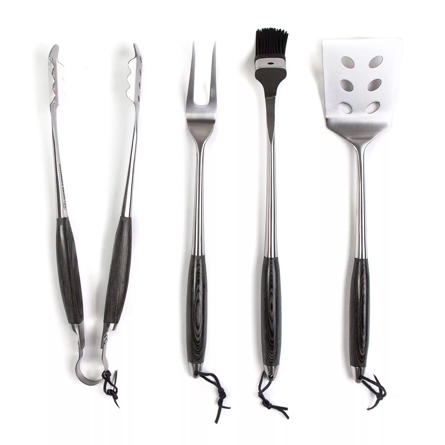 Schmidt Brothers BBQ Bonded Ash 4-Piece Grill Set