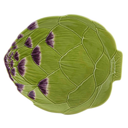 Bordallo Pinheiro Artichoke Dinner Plates, Set of 4