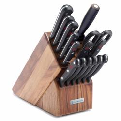 Wüsthof Gourmet 16 pc Block Set, Acacia We like the knives but