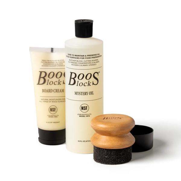 John Boos Oil and Cream Kit for Maintenance and Care