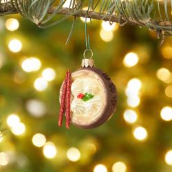 Sur La Table Dumplings Glass Ornament