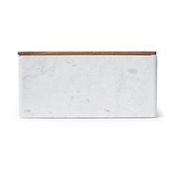 Sur La Table Marble & Acacia Bread Box BEAUTIFUL bread box, I love it!!!