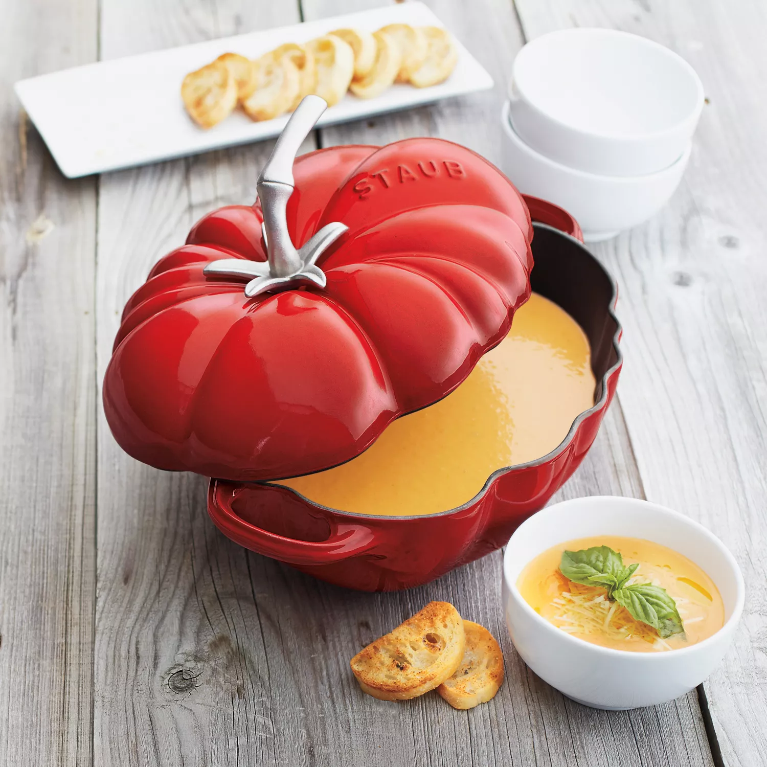Staub Tomato Dutch Oven, 3 qt.