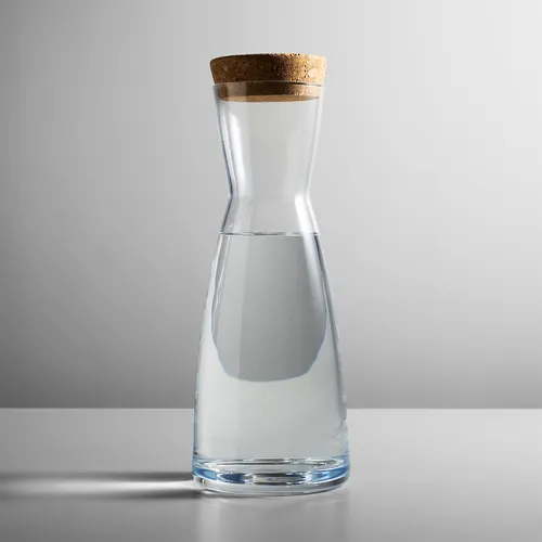 Bormioli Rocco Ypsilon Carafe with Cork Top