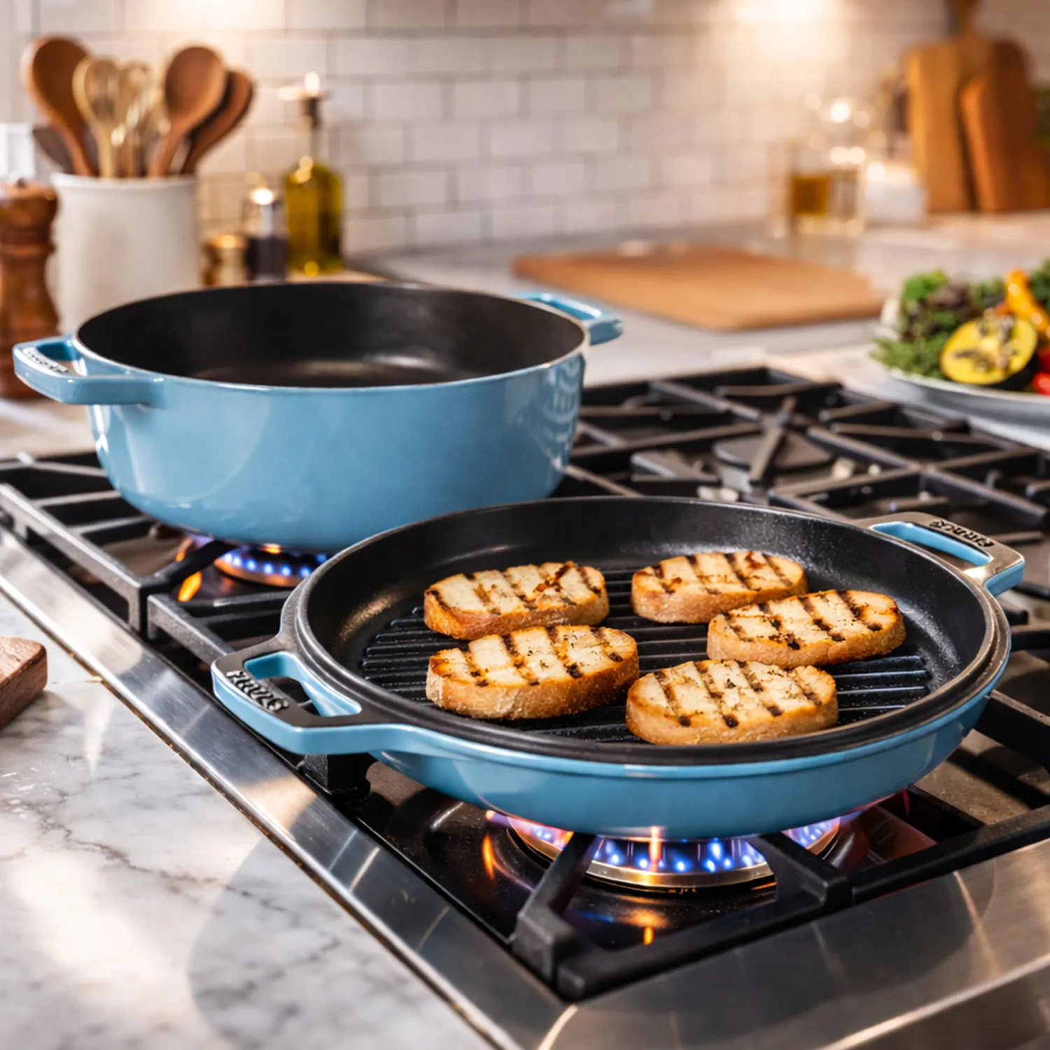 Staub Braise and Grill, 3.5 qt.