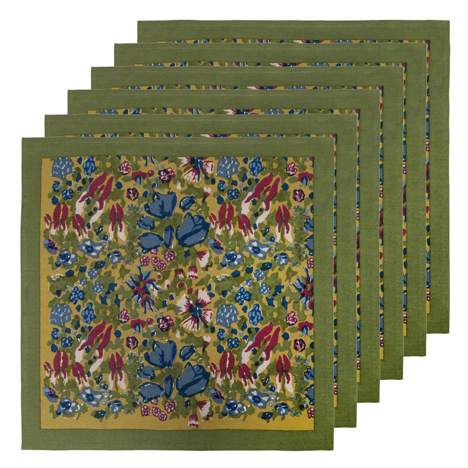 Couleur Nature Jardin Napkins, Set of 6